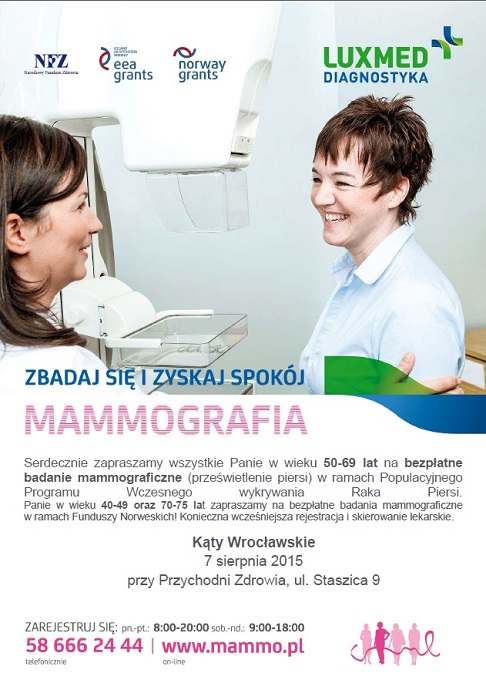 mammografia - plakat