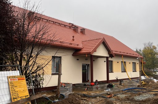 Budowa świetlicy wiejskiej wraz z kuźnią talentów w Sadkowie